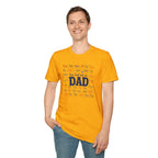 You Had Me At Dad T-Shirt — Fathers Day Gift Tee with 'Dad' Typography