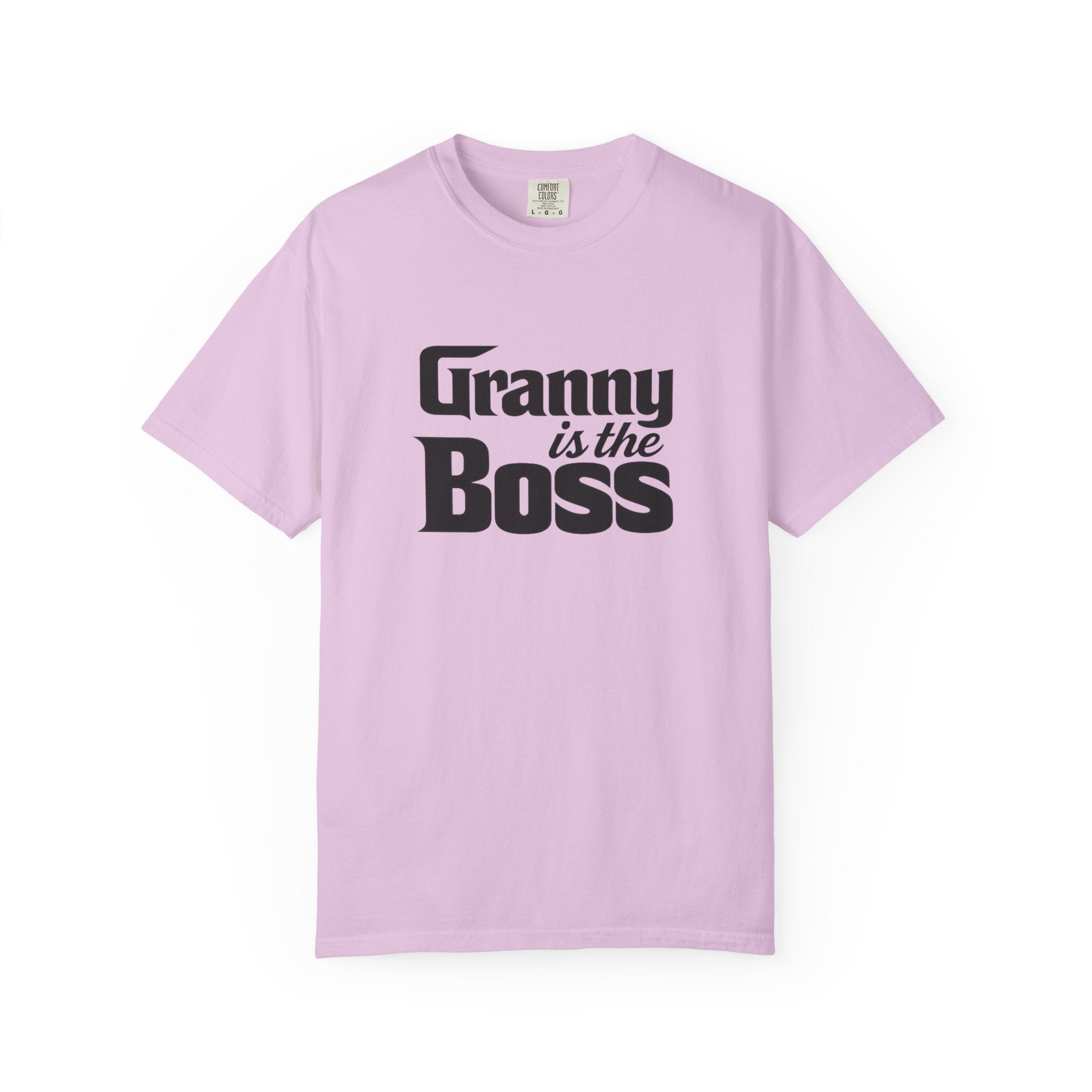 Granny Is the Boss T-Shirt – Funny Grandma Gift, Mother’s Day & Birthday Tee