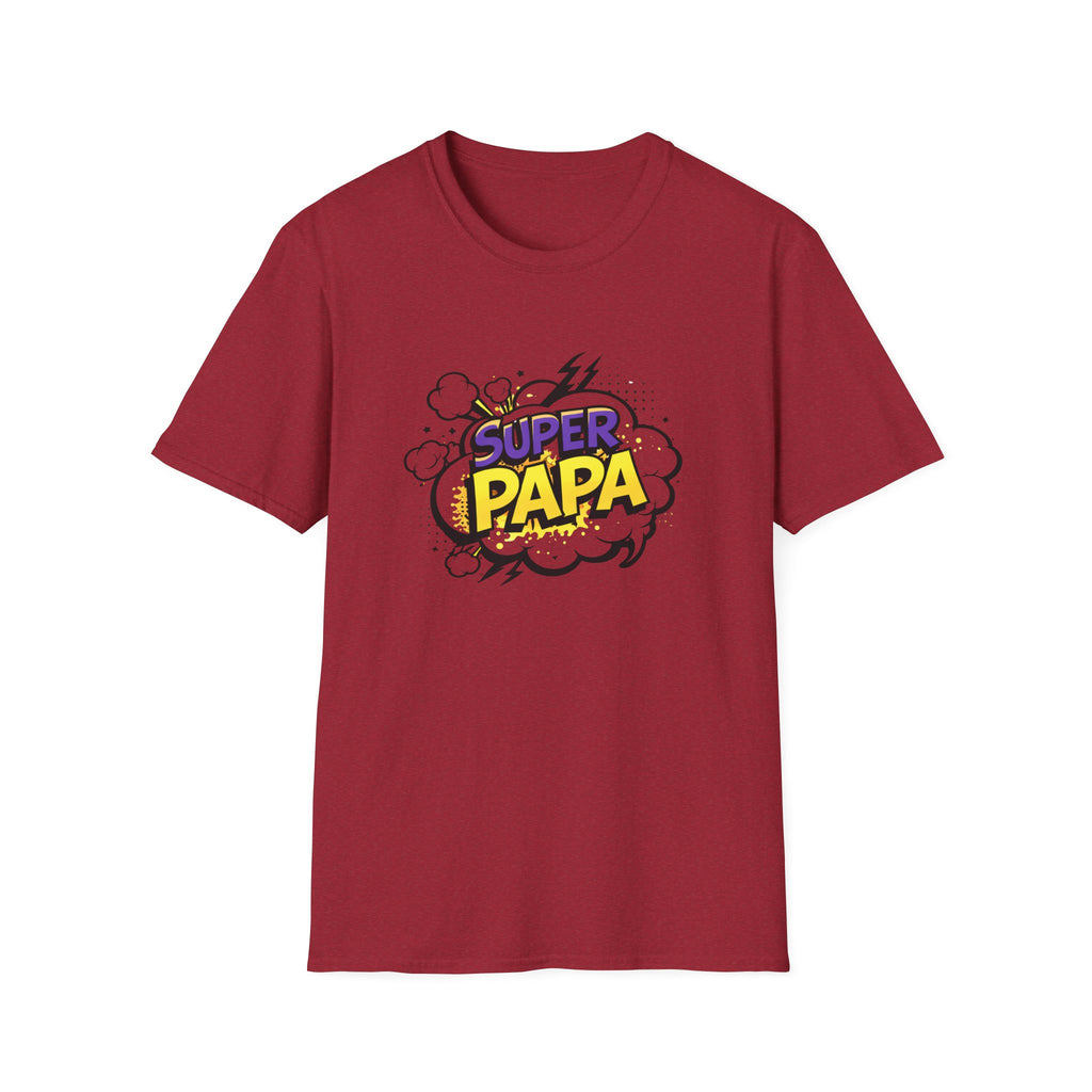 Super Papa T-Shirt — Comic Book Style Father’s Day Tee