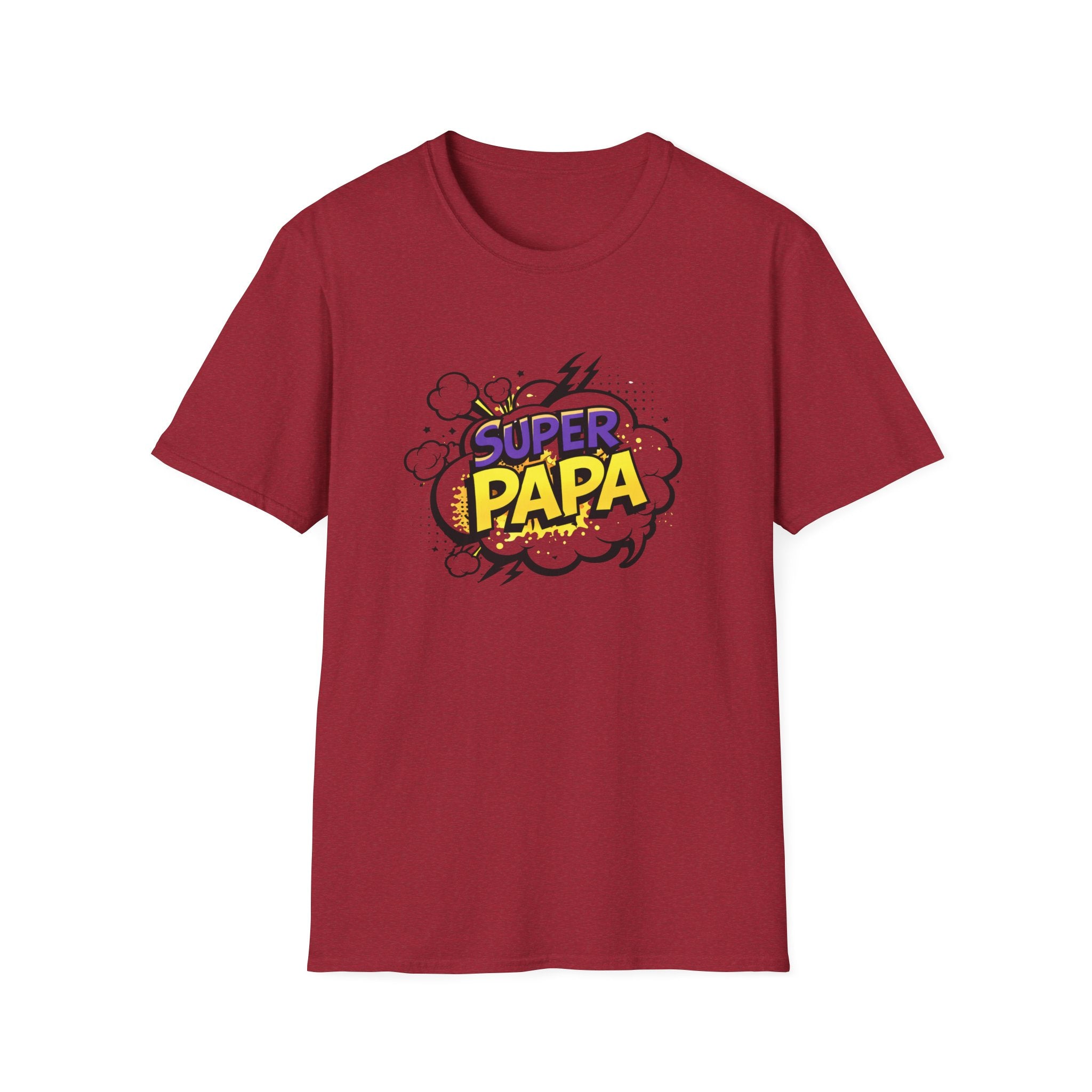 Super Papa T-Shirt — Comic Book Style Father’s Day Tee