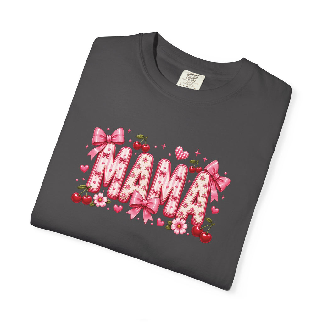 MAMA Floral Heart T-Shirt