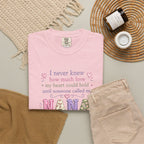 Nana T-Shirt — "I Never Knew How Much Love My Heart Could Hold Until Someone Called Me Nana" — Floral Grandma Gift