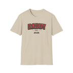 Daddy Est. 2026 T-Shirt — Plaid Dad Announcement Tee