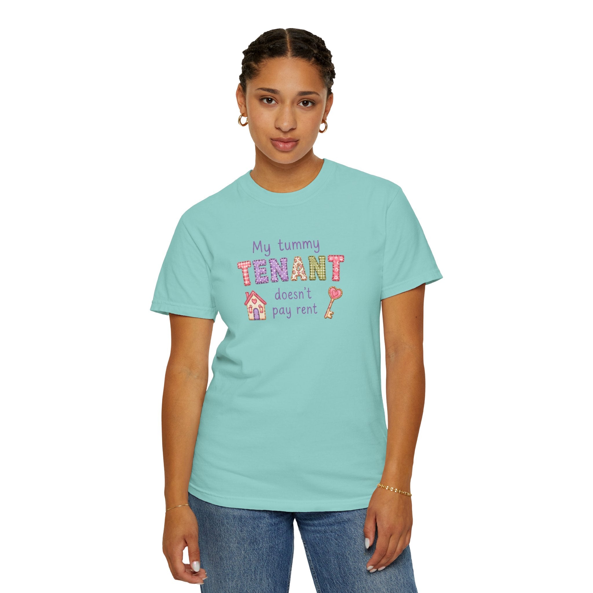 My Tummy Tenant Doesn't Pay Rent T-Shirt