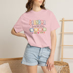 Grandma Loves Her Crew T-Shirt – Cute Pastel Grandma Family Tee
