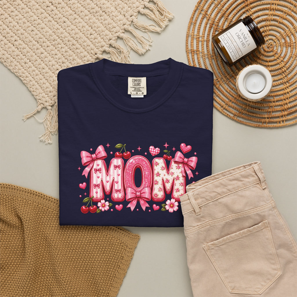 MOM Floral Heart T-Shirt