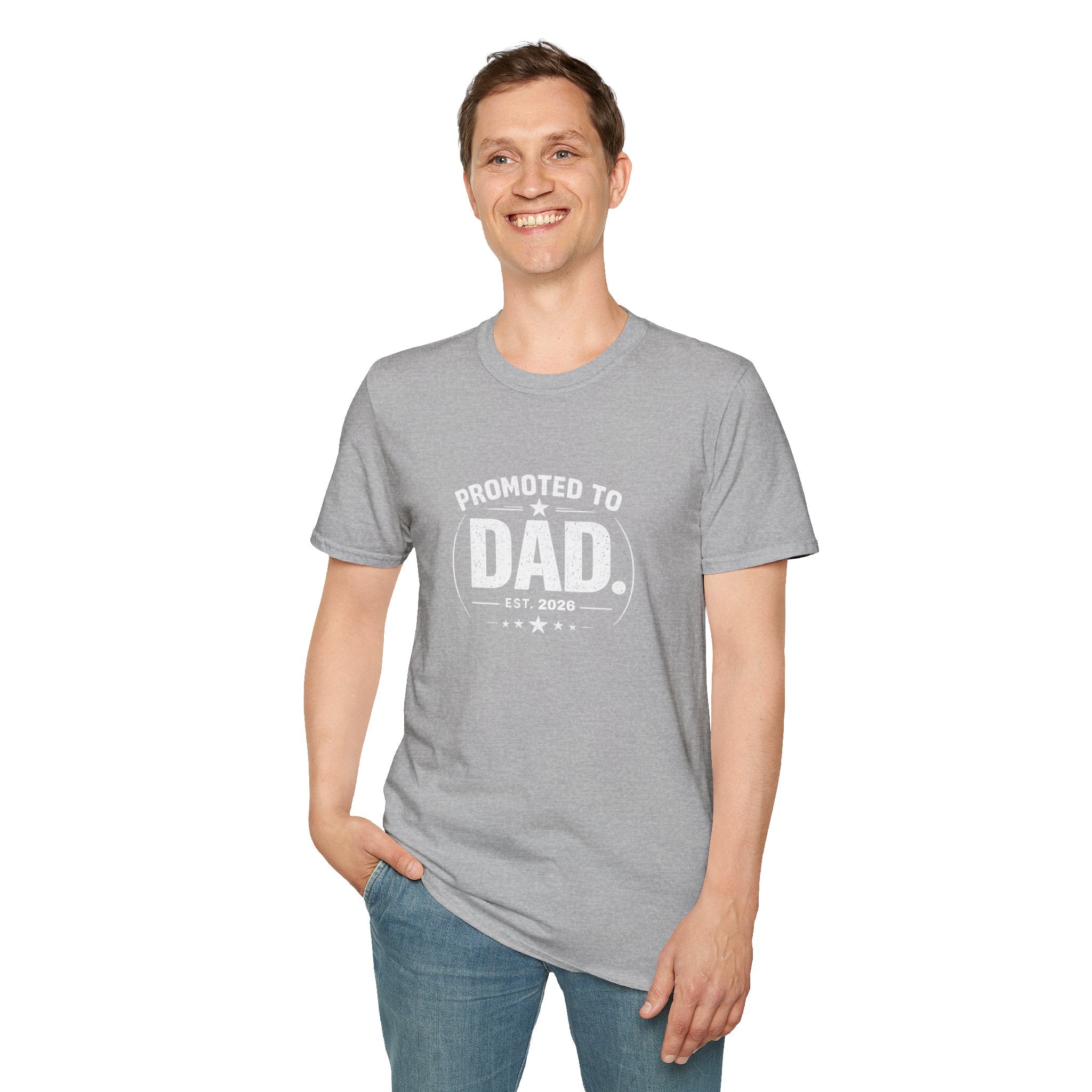 Promoted to Dad Est. 2026 T-Shirt