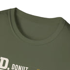 Donut Acquisition Department T-Shirt – D.A.D. Funny Dad Shirt for Donut Lovers