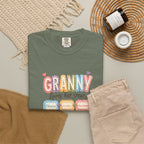 Granny Loves Her Crew T-Shirt – Cute Grandma Family Names Tee