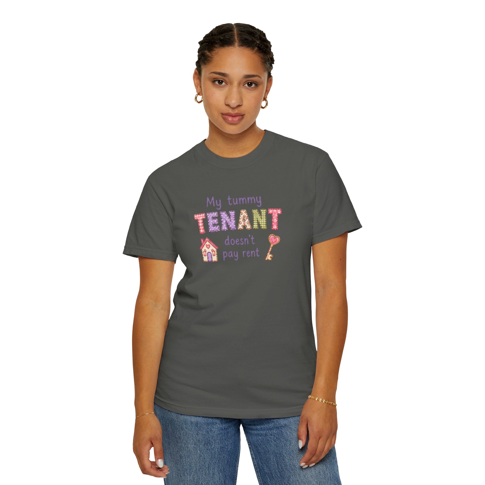 My Tummy Tenant Doesn't Pay Rent T-Shirt