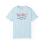 Becoming a Granny T-Shirt – Cute Grandma Shirt with "Becoming a Granny means my heart grows bigger with every little giggle" Design