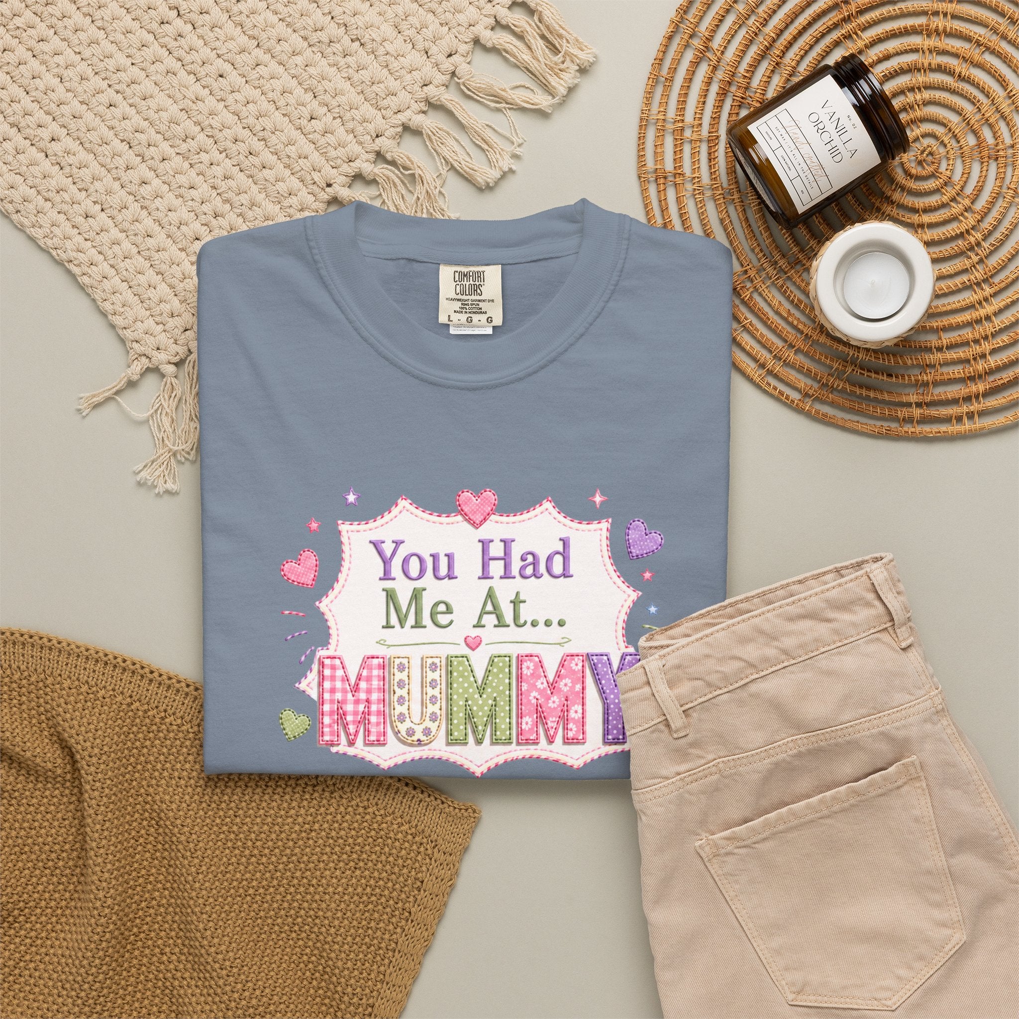 You Had Me At... Mummy T-Shirt — Cute Pink Kids/Parent Tee for New Mums, Mother's Day Gift
