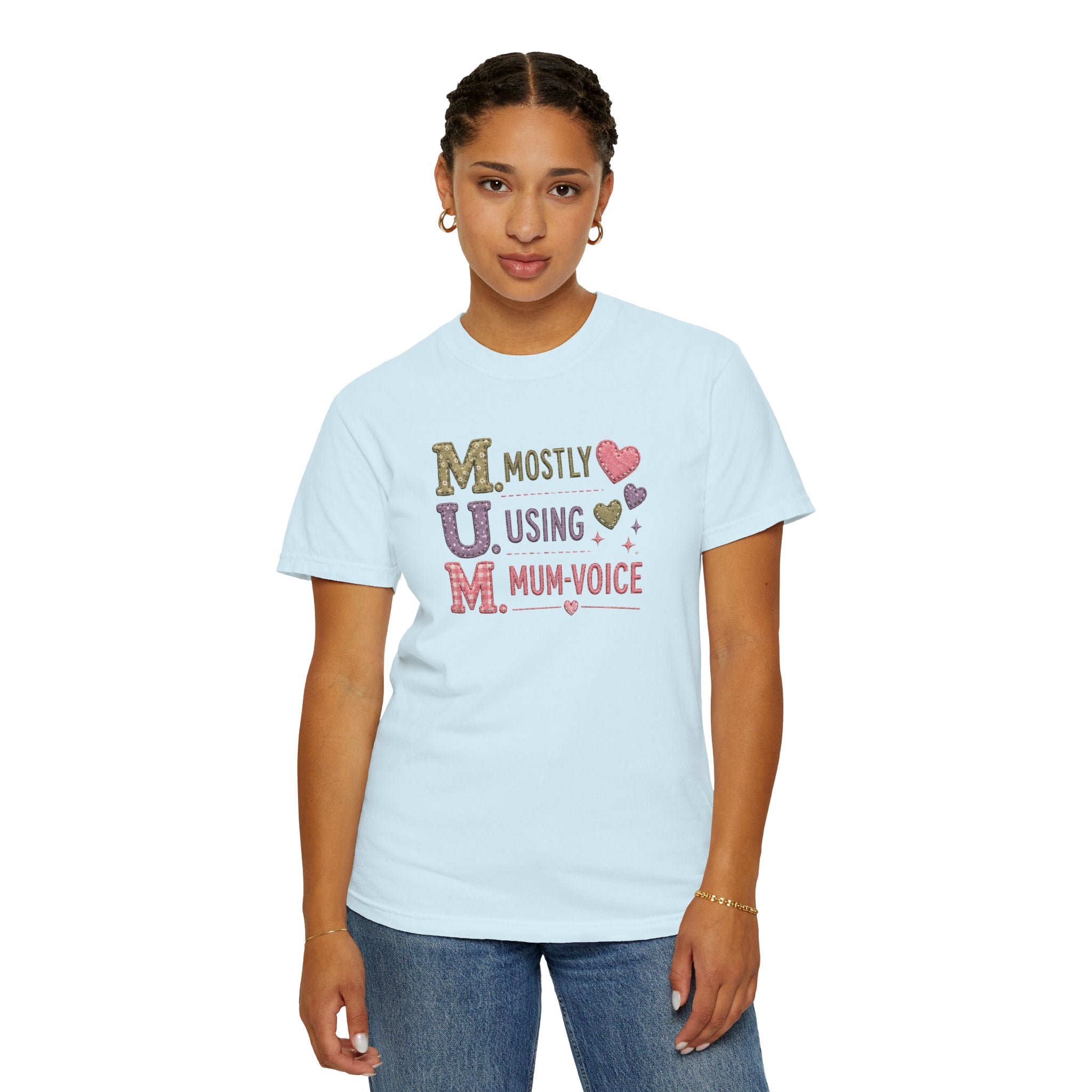 MUM Mostly Using Mum-Voice T-Shirt — Funny Mother's Day Mom Tee
