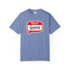 Hello My Name Is Granny T-Shirt - Funny Grandma Gift, Retro Name Badge Tee