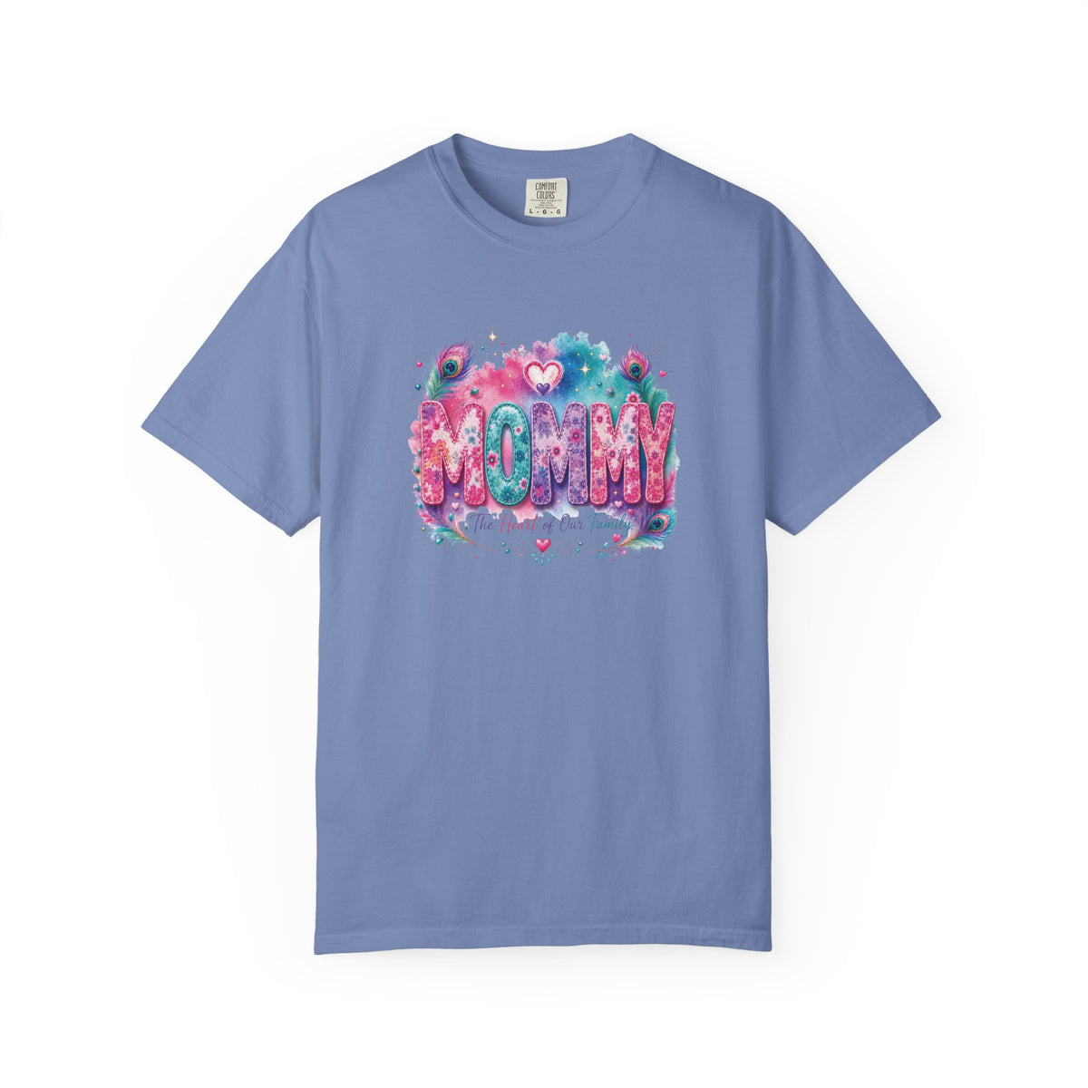 MOMMY Watercolor Floral T-Shirt