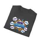 Super Grandpa Comic T-Shirt — "Super Grandpa" Funny Gift for Grandfathers