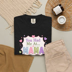 You Had Me At Mama T-Shirt — Cute Pastel Mom Graphic Tee for Mother's Day