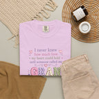Gran Mom T-Shirt — "I never knew how much love my heart could hold until someone called me Gran" — Cute Floral Grandma Gift