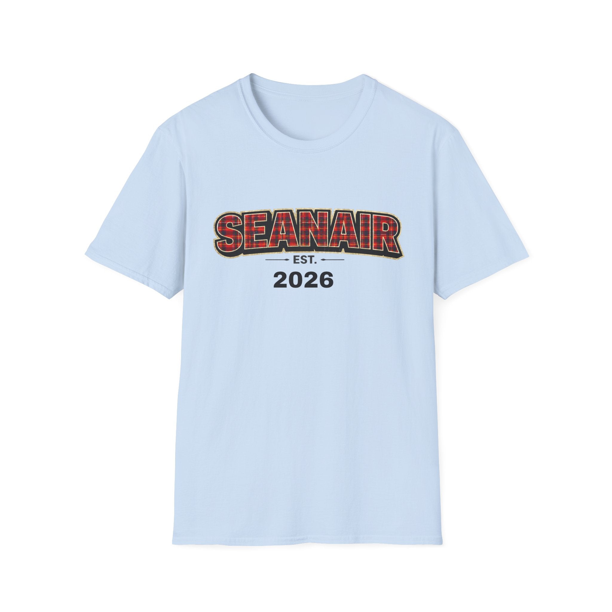 SEANAIR Tartan Est- Personalised T-Shirt