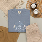 Coming Soon Baby T-Shirt — Gender Reveal Pregnancy Announcement Tee