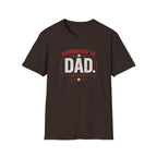Promoted to Dad T-Shirt — New Dad Announcement Gift, Father’s Day Tee