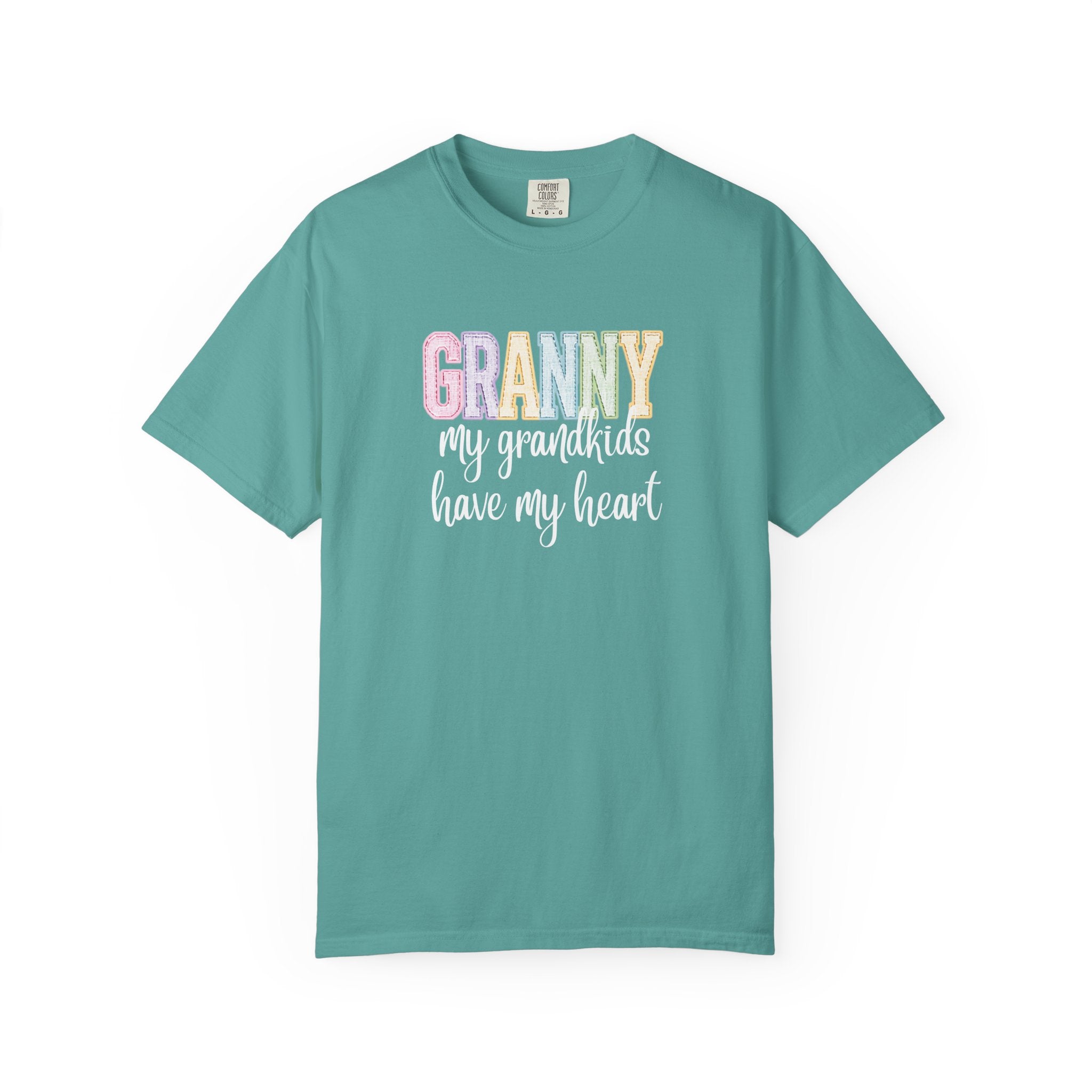 Granny My Grandkids Have My Heart T-Shirt — Grandma Gift, Mother's Day Tee