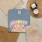 Granny's Club T‑Shirt – Cute Pastel 'Granny's Club' Rules Graphic Tee for Grandmothers