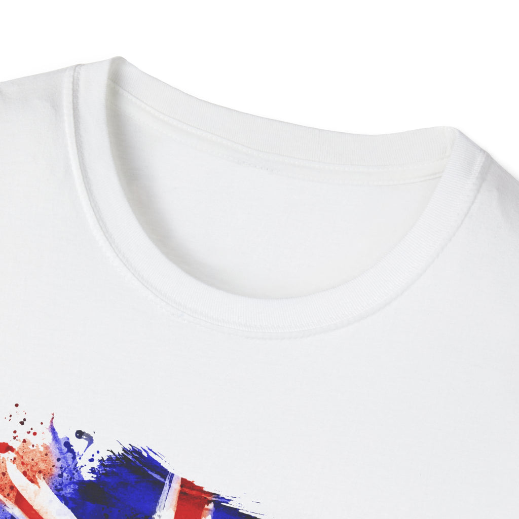 British Flag Watercolor T-Shirt – "Made in the UK" Pride Tee