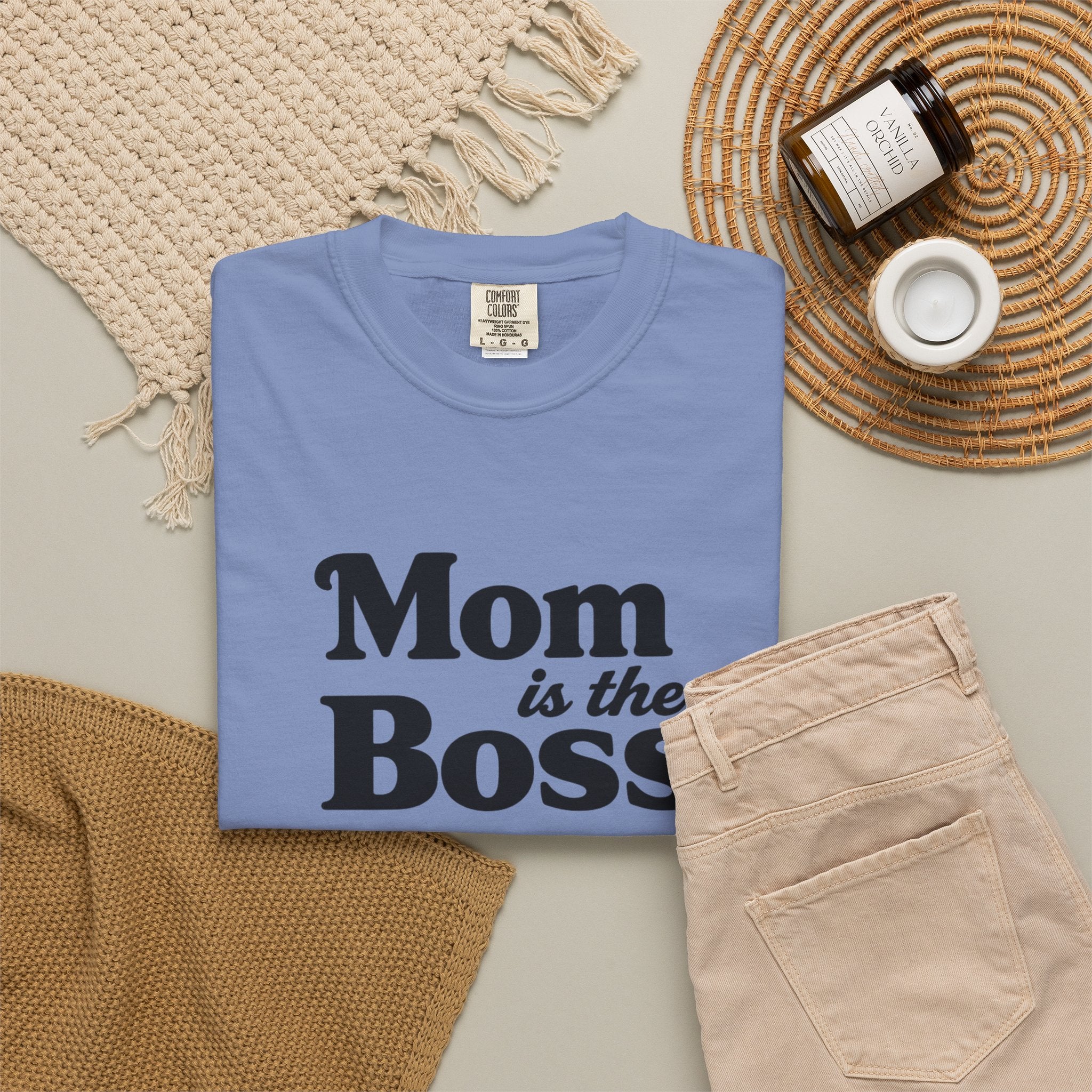 Mom is the Boss T-Shirt — Funny Mother's Day Tee