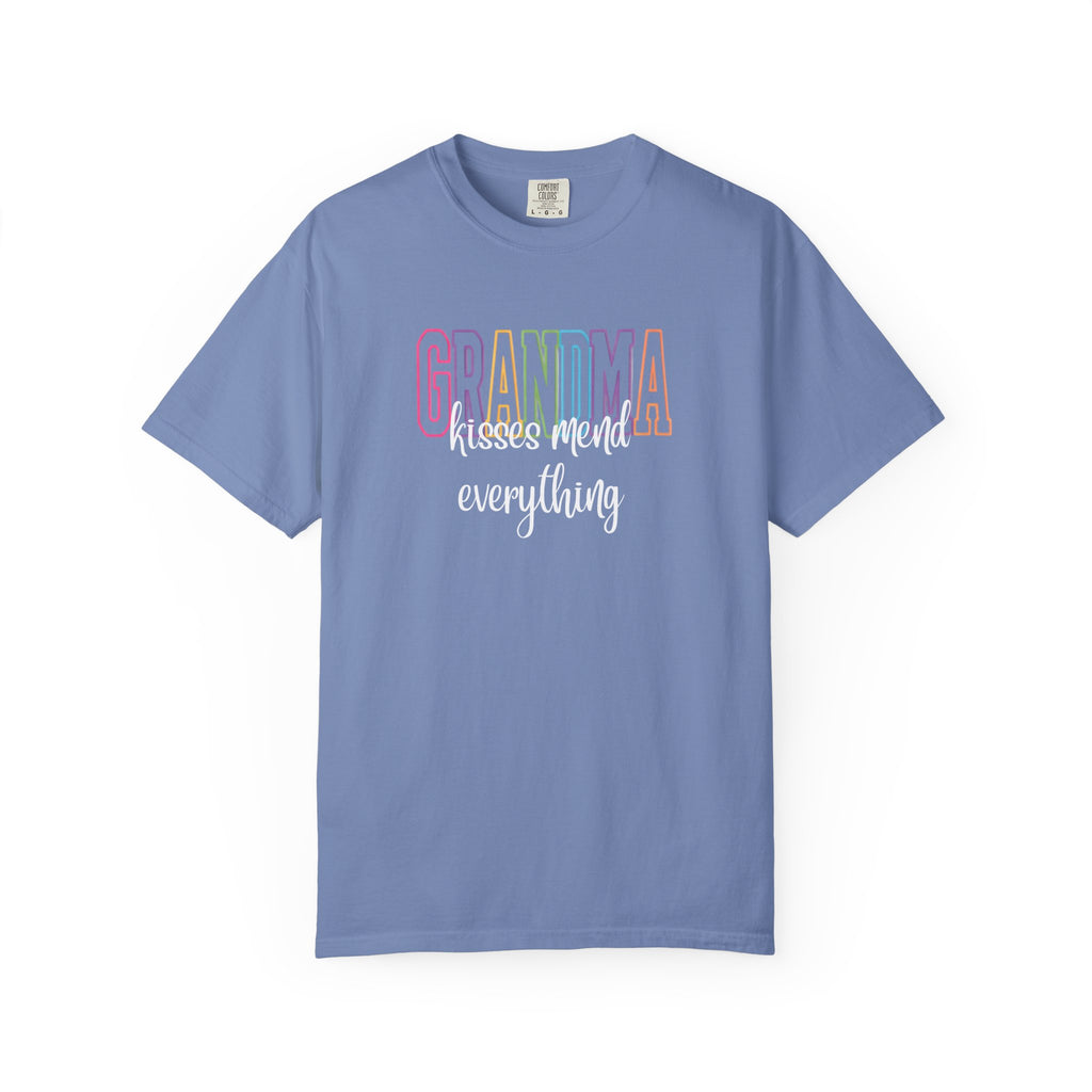 Grandma Kisses Mend Everything T-Shirt — Soft Pastel Mother's Day Gift