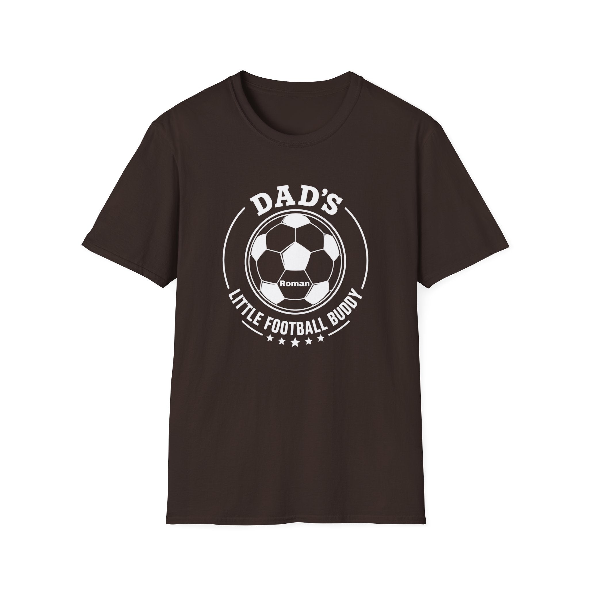 Dad's Little Football Buddy Tee -Add Name- Personalise