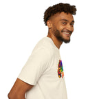 Gamer Dad Colourful Controller Design T-Shirt