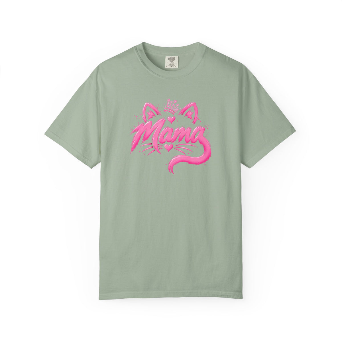 Mama Cat Crown T‑Shirt