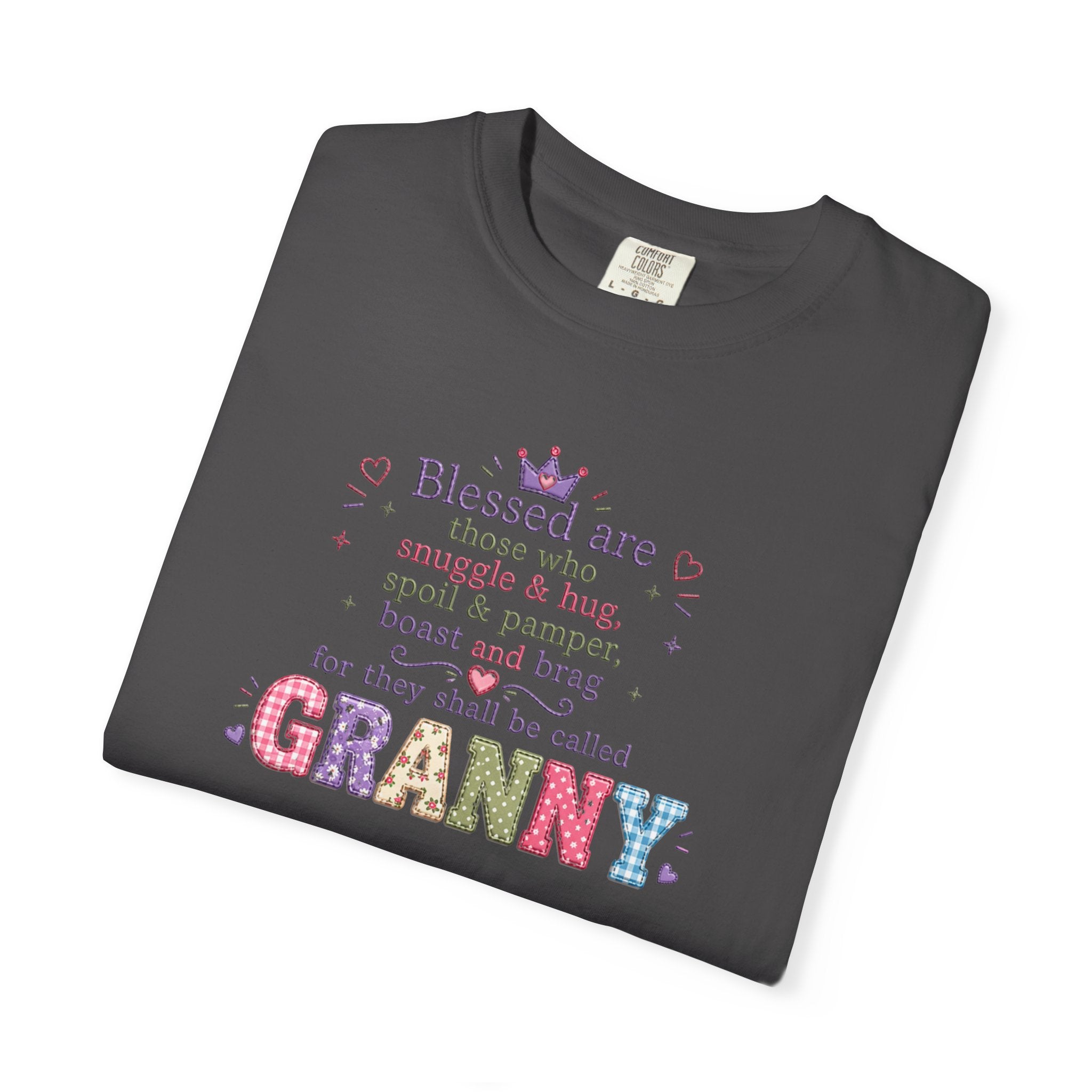 Granny Blessing T-Shirt — "Blessed are those who ... shall be called Granny" Gift Tee