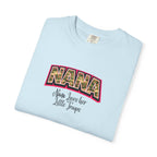 Nana Leopard Print T-Shirt — "Nana (who loves her little troops)" Grandma Gift