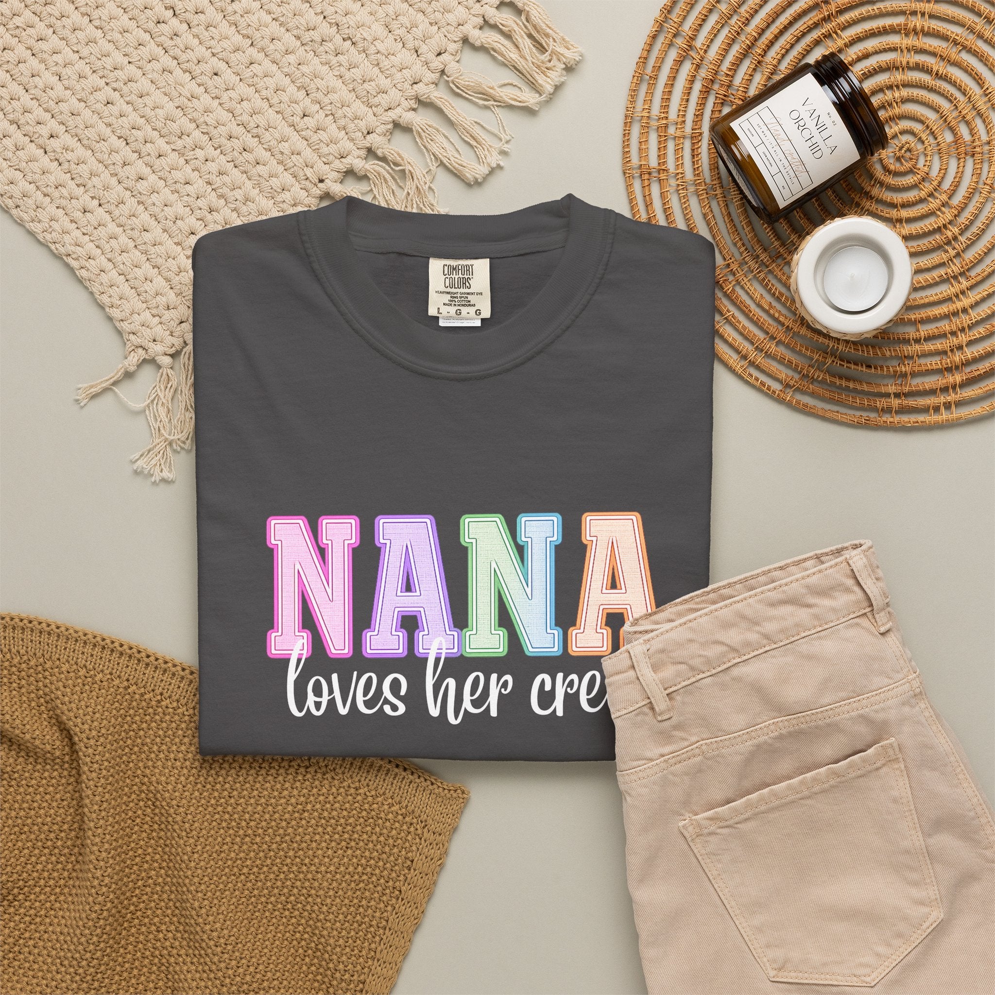 NANA Loves Her Crew Tee