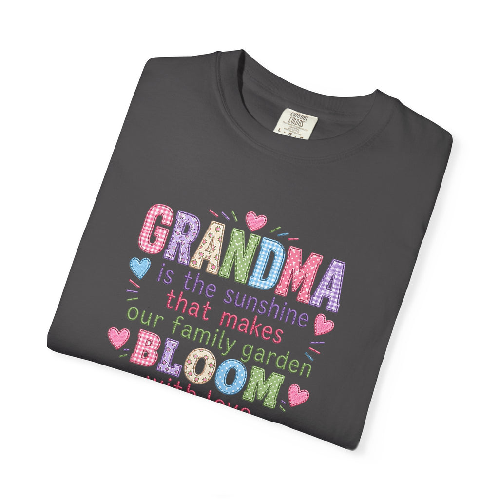 Grandma Is the Sunshine That Makes Our Family Garden Bloom T-Shirt