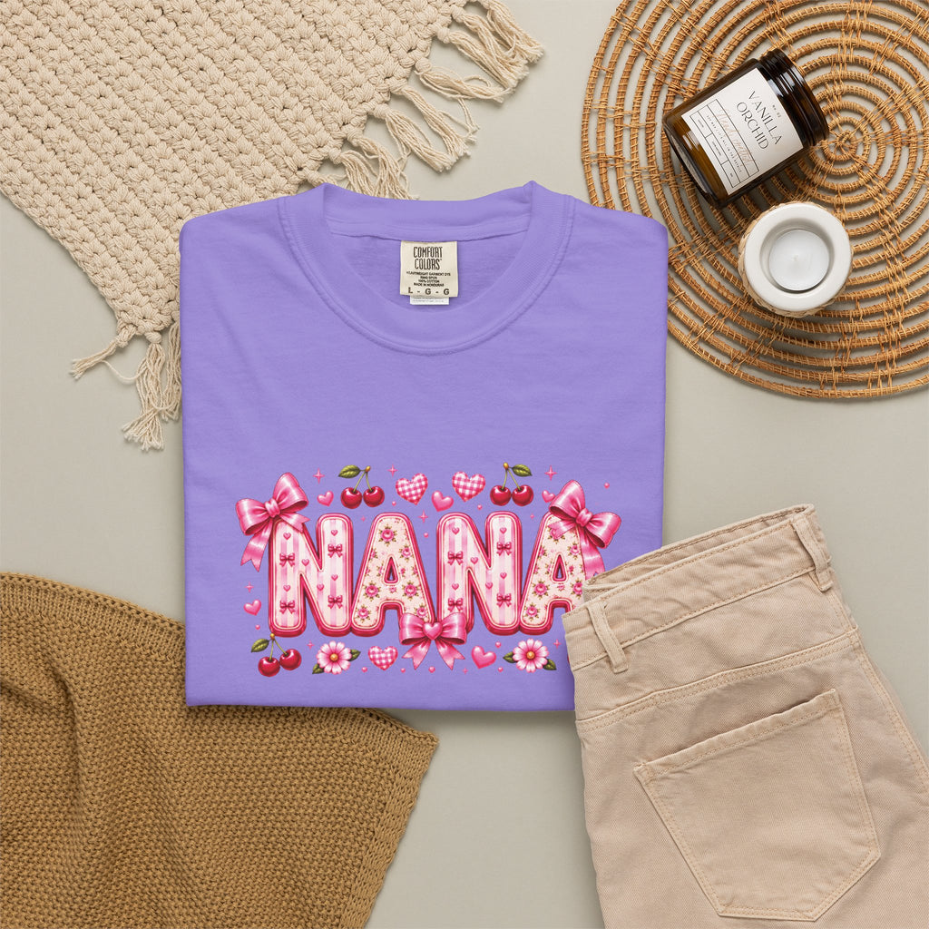 NANA Floral Heart T-Shirt