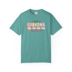 Grandma T-Shirt - My Favorite People Call Me Grandma (Cute Floral Retro Design)