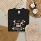 Pregnant 'Feed Me' Tee — Maternity Pregnancy Humor T-Shirt