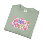 Mommy Power T-Shirt — Cute Heart Graphic Tee for Moms, Mother’s Day Gift