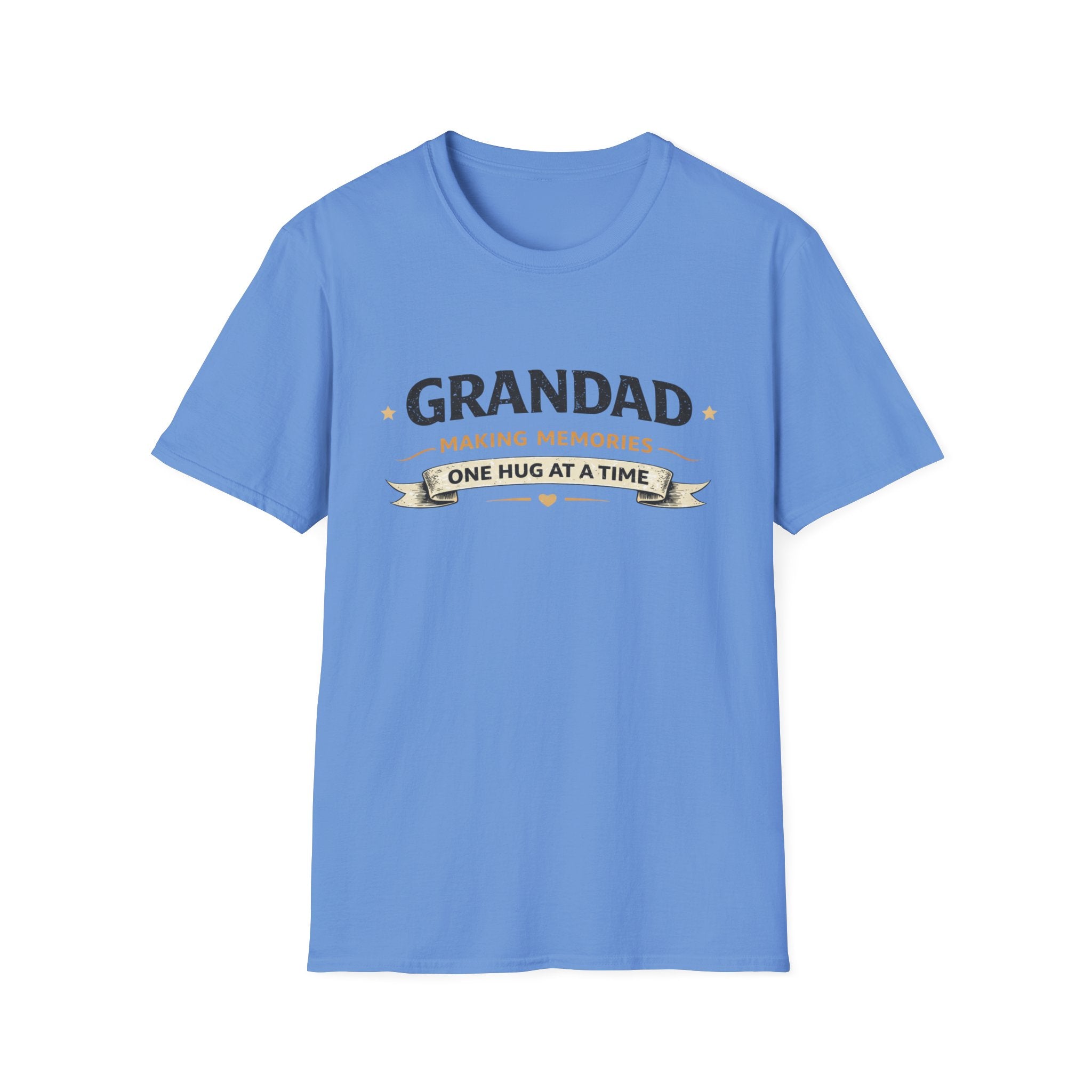 Grandad T-Shirt - "Making Memories One Hug at a Time" Grandpa Gift Tee
