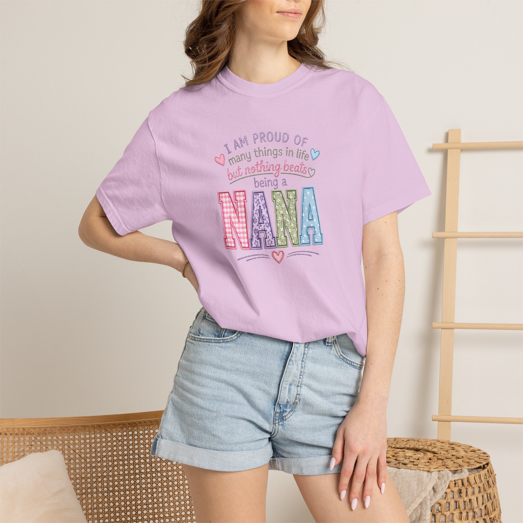 Proud Nana T-Shirt — 'I Am Proud of Many Things... But Nothing Beats Being a Nana' Soft Graphic Tee
