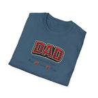 Dad Plaid Design T-Shirt – Rustic Father’s Day Gift