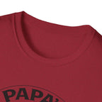 T-Shirt — "Papa's Little Football Buddies" Personalized Soccer Dad Tee