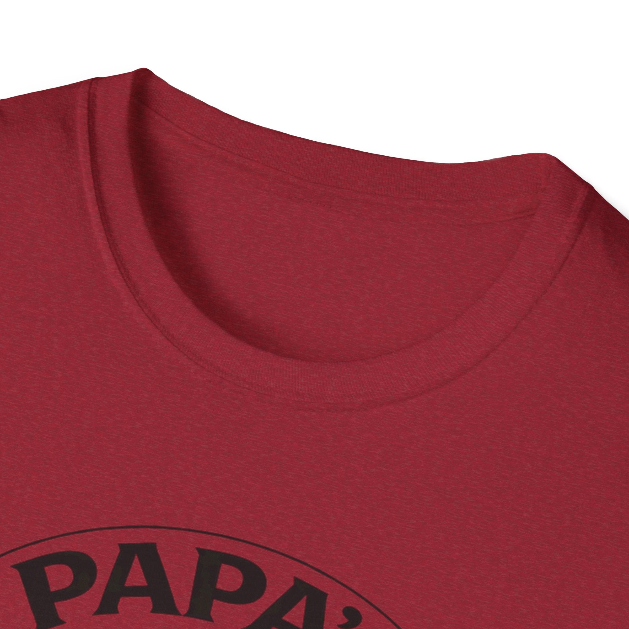 T-Shirt — "Papa's Little Football Buddies" Personalized Soccer Dad Tee