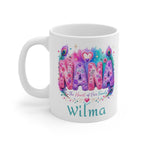 NANA Heart of Our Family Personalized 11oz Mug