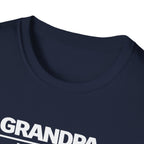 Grandpa Warning T-Shirt — "Unlimited Biscuit Access" Funny Grandpa Tee