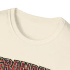 Grandad Plaid Family T-Shirt — "Loved by the Little Clan" Gift Tee