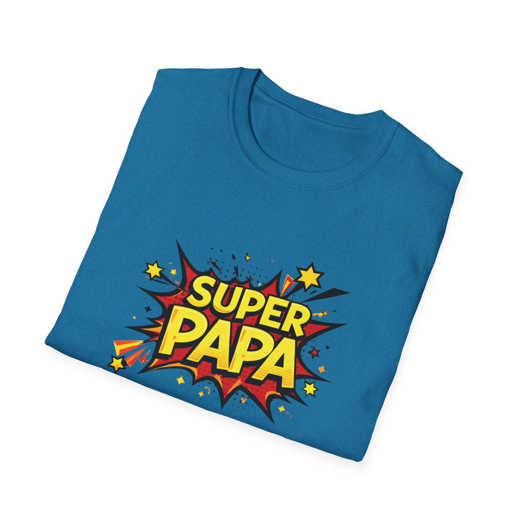 Super Papa Comic Graphic T-Shirt — Father’s Day Gift Tee
